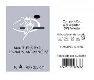 ETIQUETA DOS CARAS PRESENTACI?N MANTELES
Referencia: 1550000005 (Disponible)
