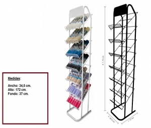EXPOSITOR ADHESIVO DE COL.(7 ESTANTES)
Referencia: 5271066007 (Disponible)