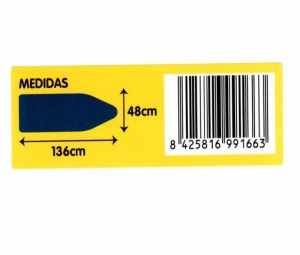 ETIQUETA PARA FUNDAS PLANCHA 136x48
Referencia: 7600000014 (No disponible)
